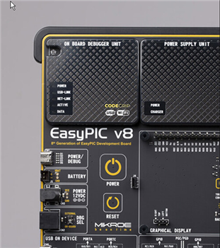 Mikroe MIKROE-3614 EasyPIC v8开发板